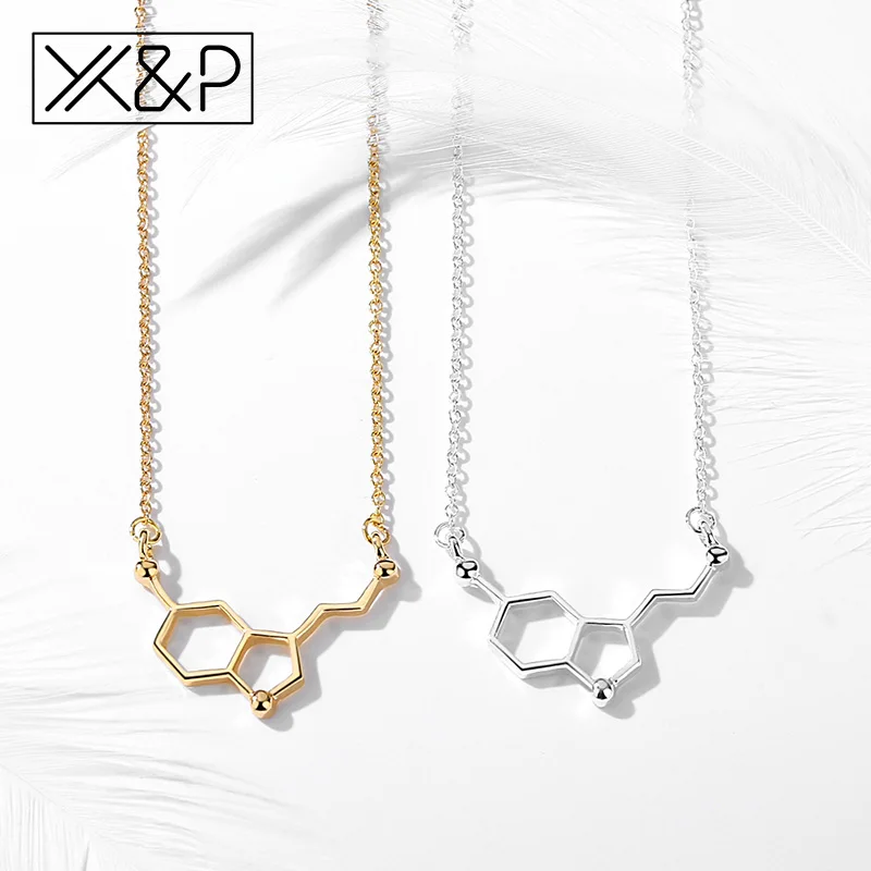 X & P Модные Элегантные Простые золотые подвески ожерелье s для женщин Девушка