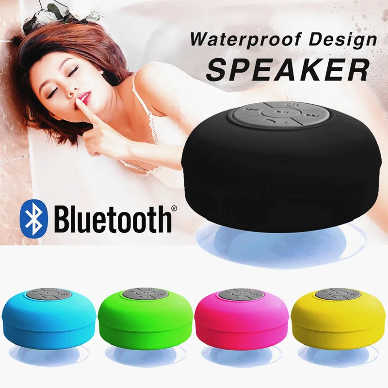 Водонепроницаемая портативная колонка для душа Bluetooth беспроводная гарнитура