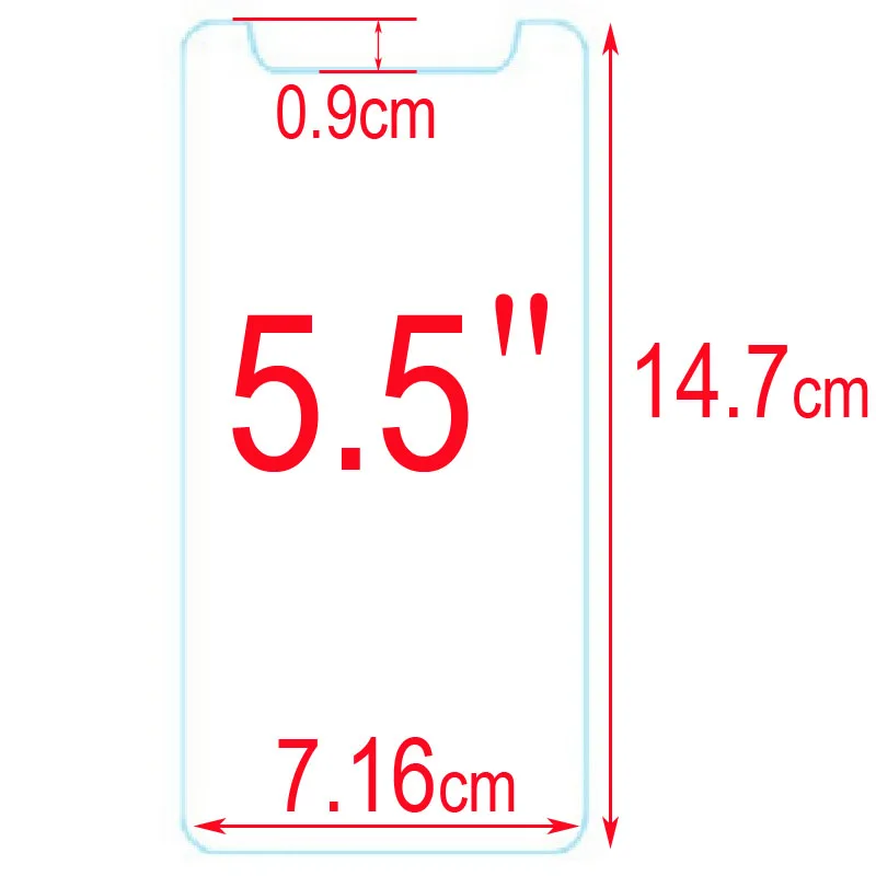 E Tempered Glass Закаленное стекло 4,5 4,7 5,0 5,3 5,5 дюймовый защитный экран пленка для Logic Plus Logicom Longcheer Longtel Mobible Phone - Цвет: E Tempered Glass