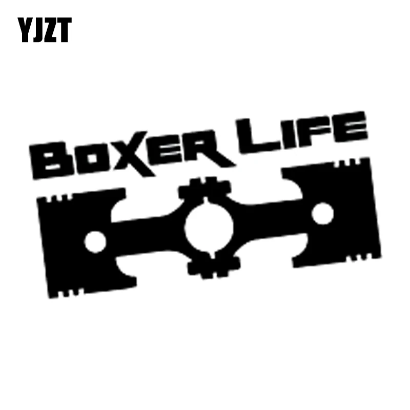 YJZT 14 см * 6 BOXER LIFE оригинальные виниловые наклейки для стайлинга автомобиля