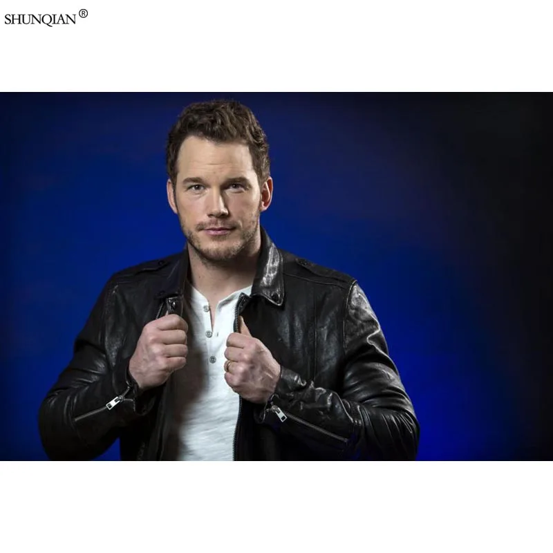 Крис Пратт печати плакатов из шелковой ткани с принтом ткань плакат