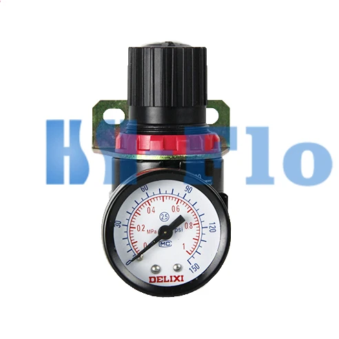 Новинка пневматические детали 1/4 дюйма рельсовый регулирующий клапан