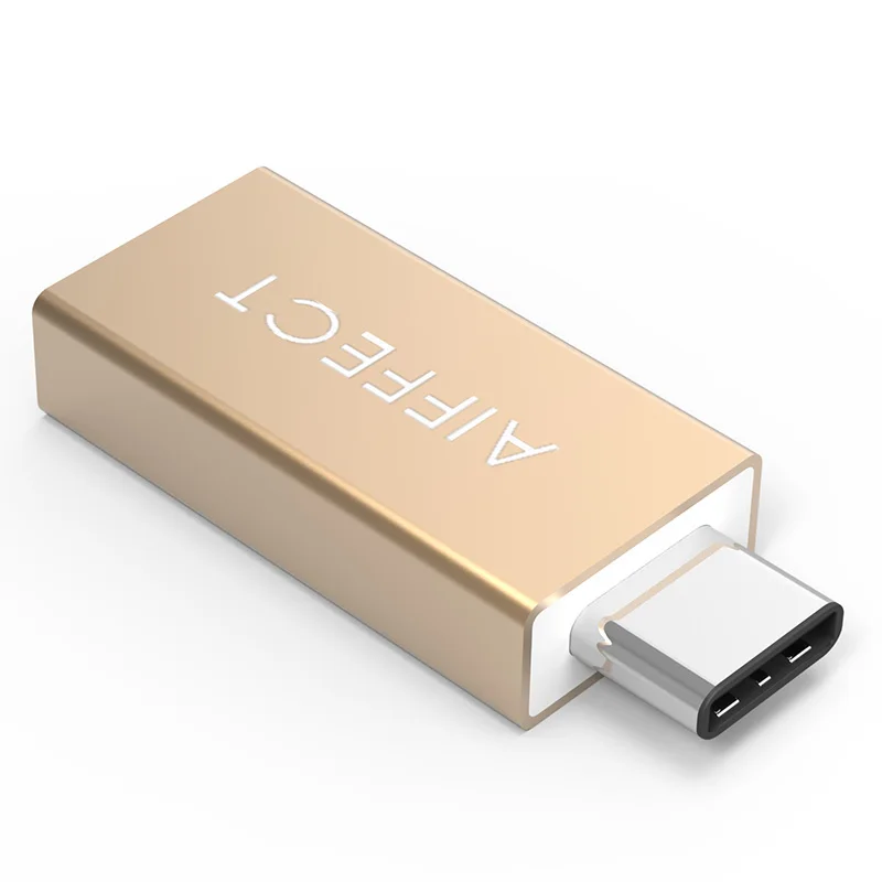 AIFFECT 2 шт type C к USB 3 0 тип A адаптер OTG | Мобильные телефоны и аксессуары