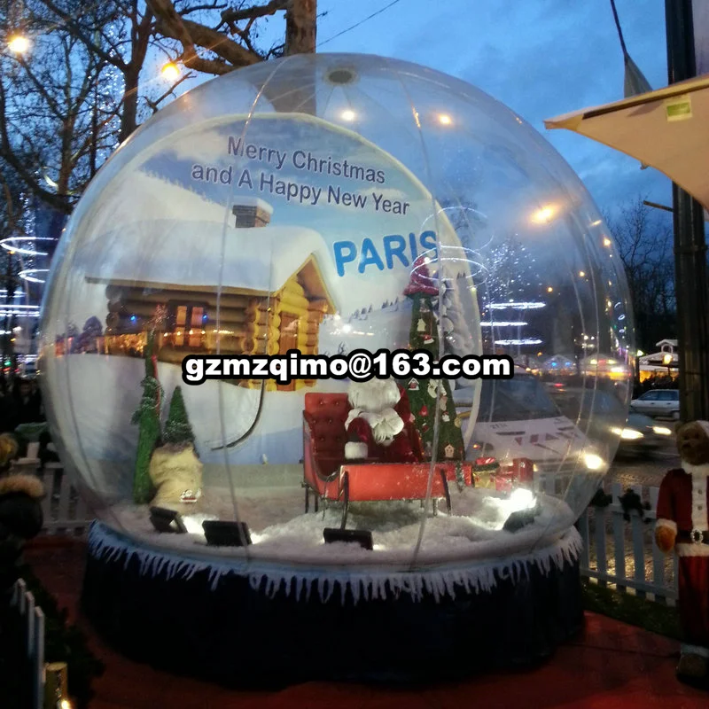 

inflatable snowball for Christmas day