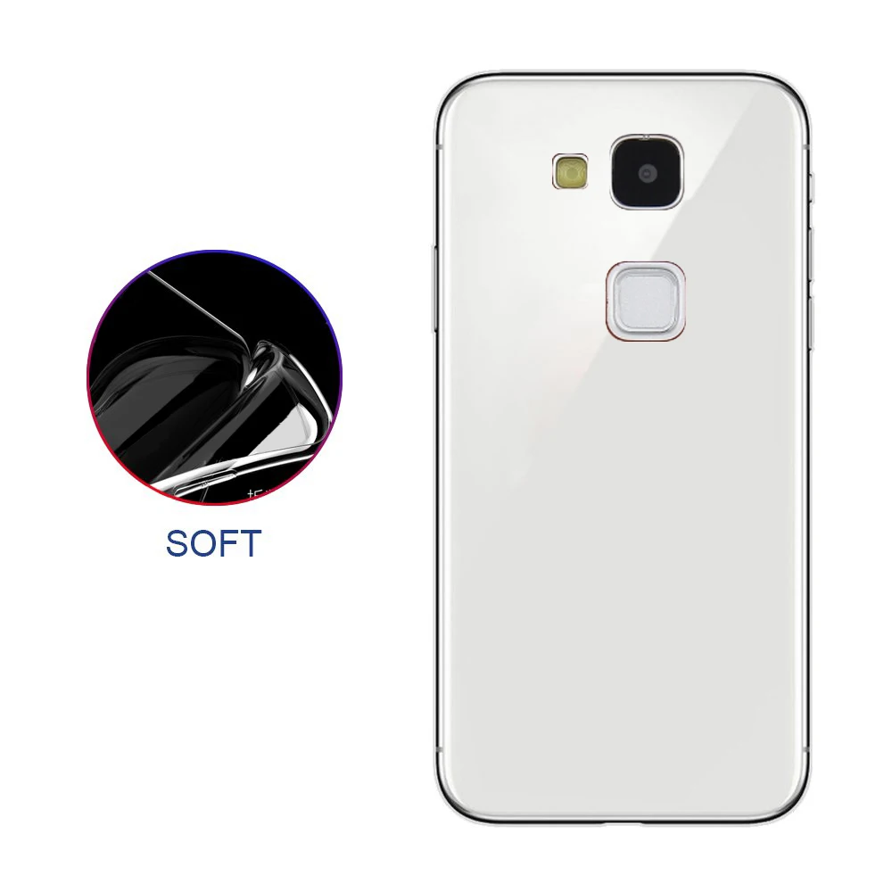 Clear Silicon Soft TPU Case Transparent Phone For Huawei MATE 7S | Мобильные телефоны и аксессуары