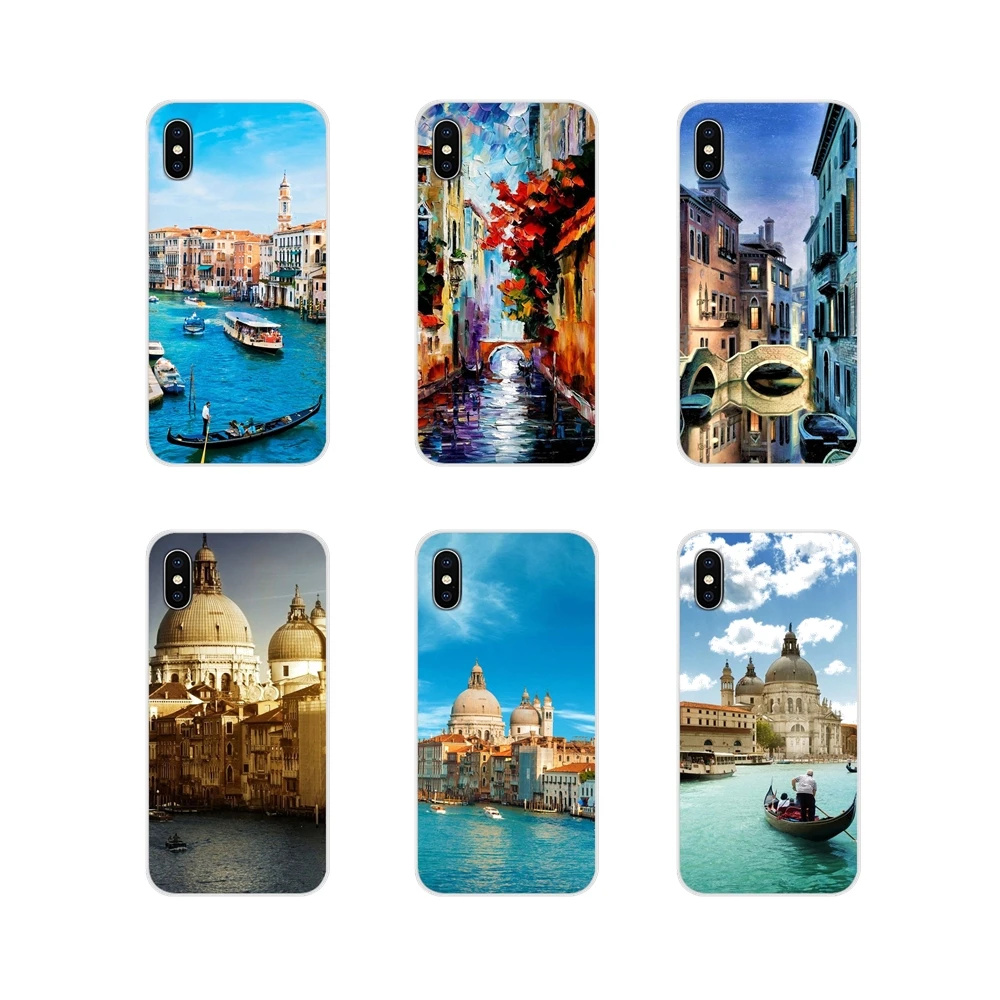 Аксессуары Чехлы для телефона Xiaomi Mi4 Mi5 Mi5S Mi6 Mi A1 A2 5X6X8 9 Lite SE Pro Max Mix 2 3 2S Pretty Венеция