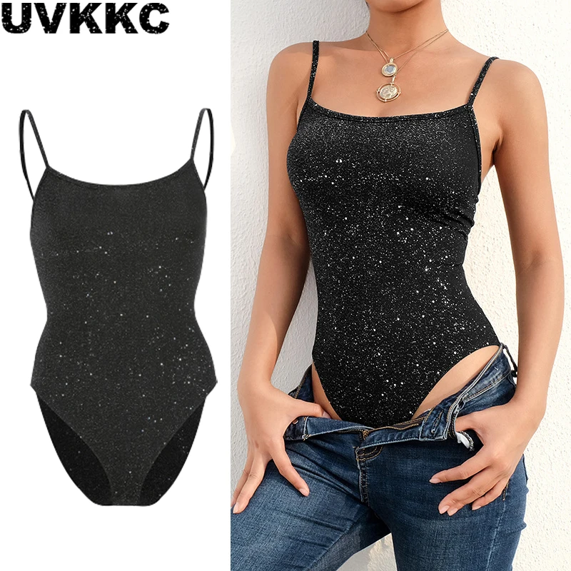 Uvkkc женский сексуальный боди 2019 летний пляжный комбинезон с открытой спиной