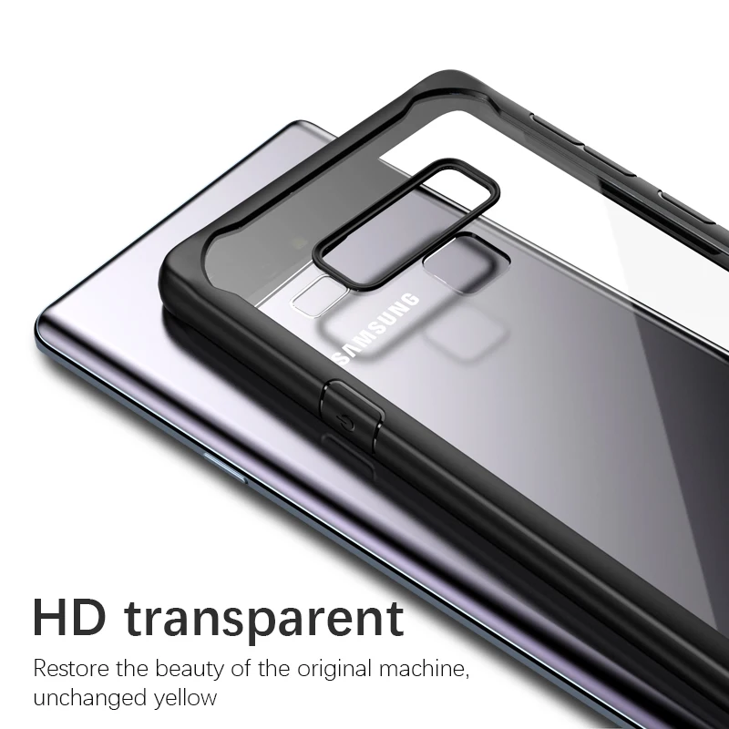Для Samsung S8 S9 чехол для Plus Мягкий силиконовый прозрачный Note 8 9 чехлы