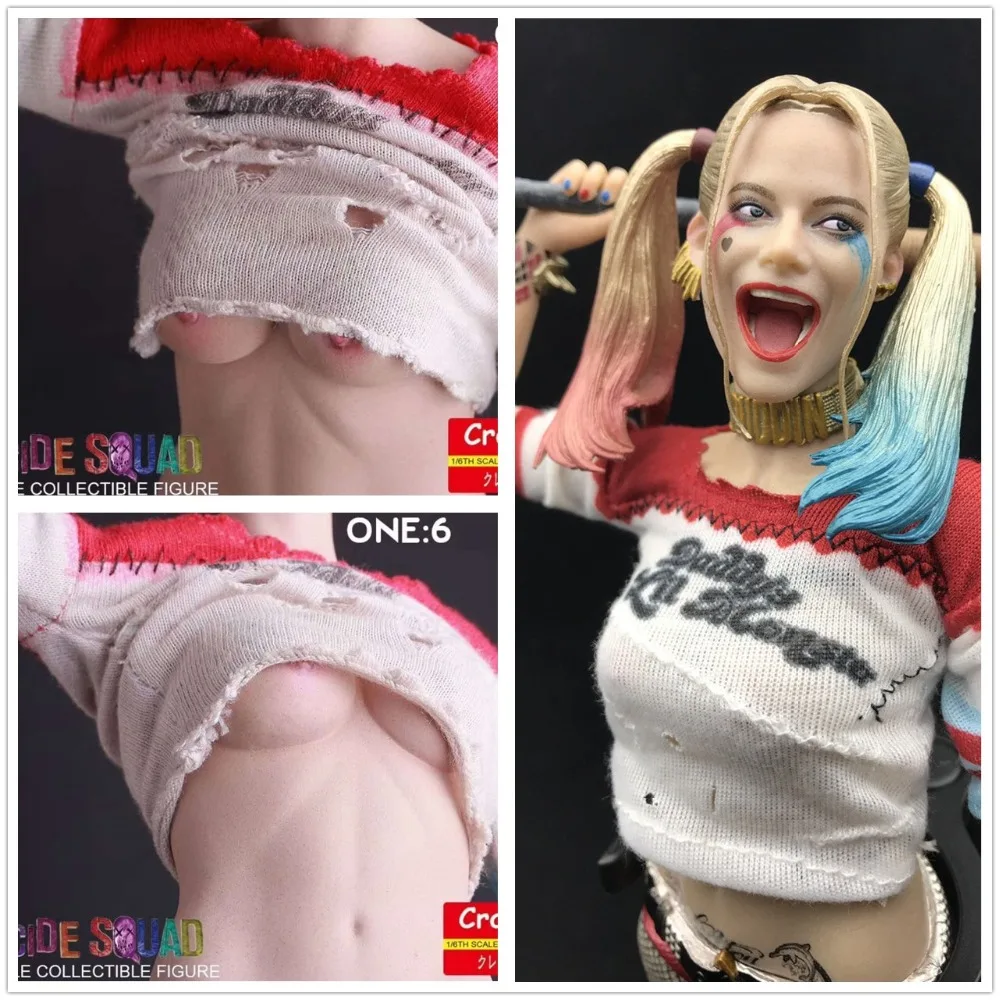 1:6 Сумасшедшие игрушки DC Comics Harley Quinn отряд самоубийц новая сексуальная версия 12