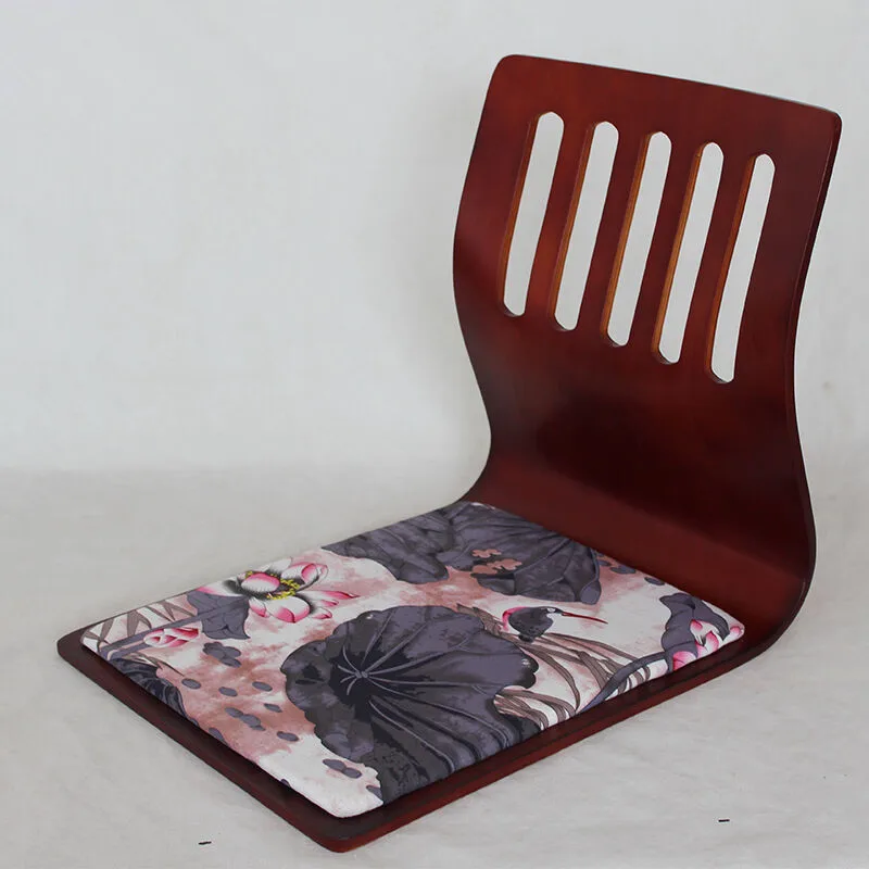 (4 шт./лот) Kotatsu Zaisu Стул из красного дерева отделка напольная Мебель азиатская