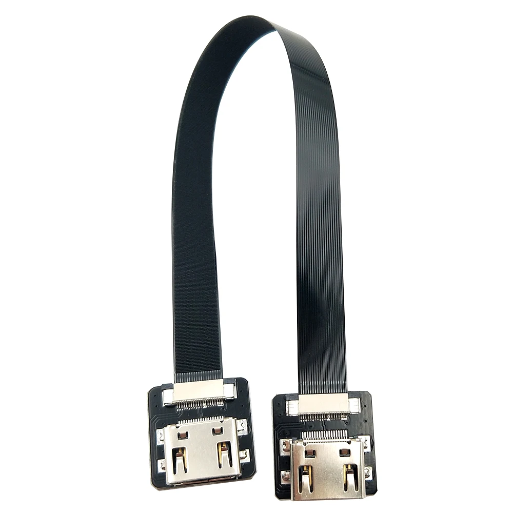 Danspeed черный FPV системы HDMI Тип женщина к Женский HDTV Гибкие печатные платы кабель 20