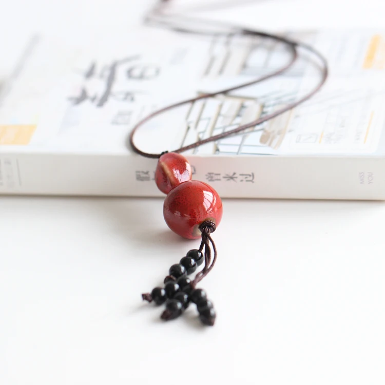 2017 модное ожерелье-чокер женское керамическое ожерелье ручной работы в стиле