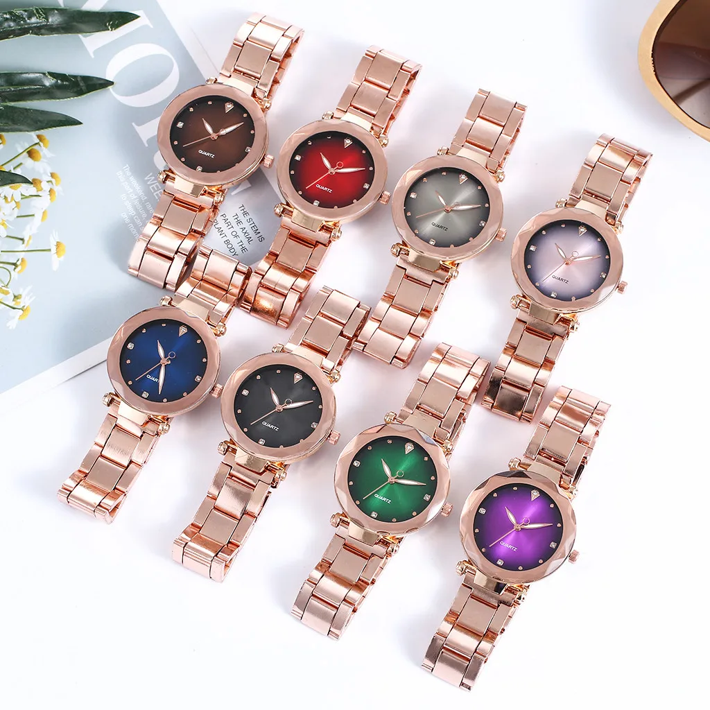 Vansvar повседневные кварцевые часы из нержавеющей стали с ремешком Newv аналоговые