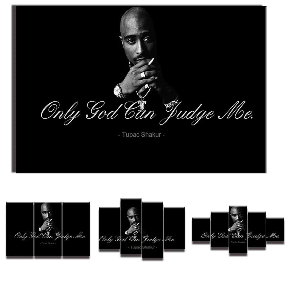 Знаменитостей 2Pac Makaveli Tupac Amaru Shakur Современный домашний декор плакат картина