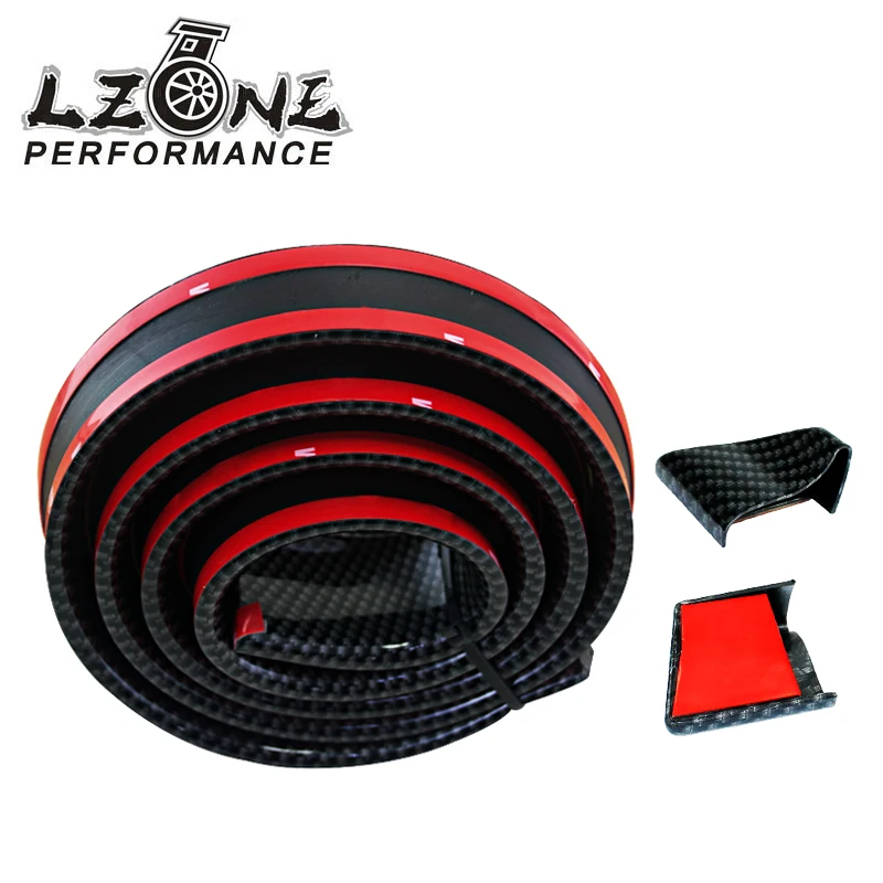 LZONE RACING-1.5M 35 ММ Универсальный Углеродного Волокна заднего Автомобильные Спойлеры
