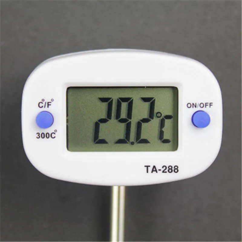 Digital Oven Thermometer 180&quot Rotation LCD Display Meat Probe BBQ Cooking Food Water Oil Milk Kitchen | Дом и сад
