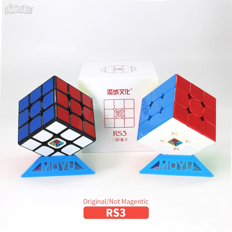 Moyu RS3 RS3M Магнитный куб магический скоростной куб 3x3x3 Cubo Magico 3x3 головоломка Mf 3RS V3 MF3RS Oringinal игрушки для детей