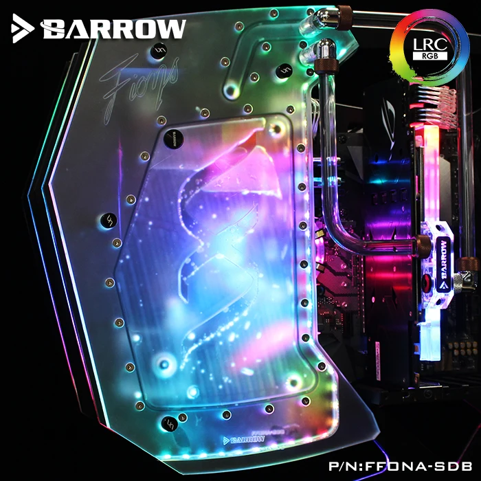 

Barrow FFONA-SDB, доски для водных путей для FUXK Butterfly FIONA, чехол открытого типа для Intel CPU Water Block & Single GPU Building