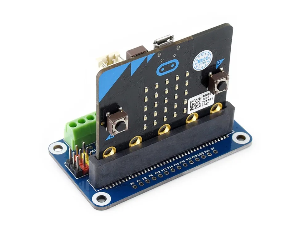 

Waveshare Driver Breakout for micro:bit, drives motors and servos