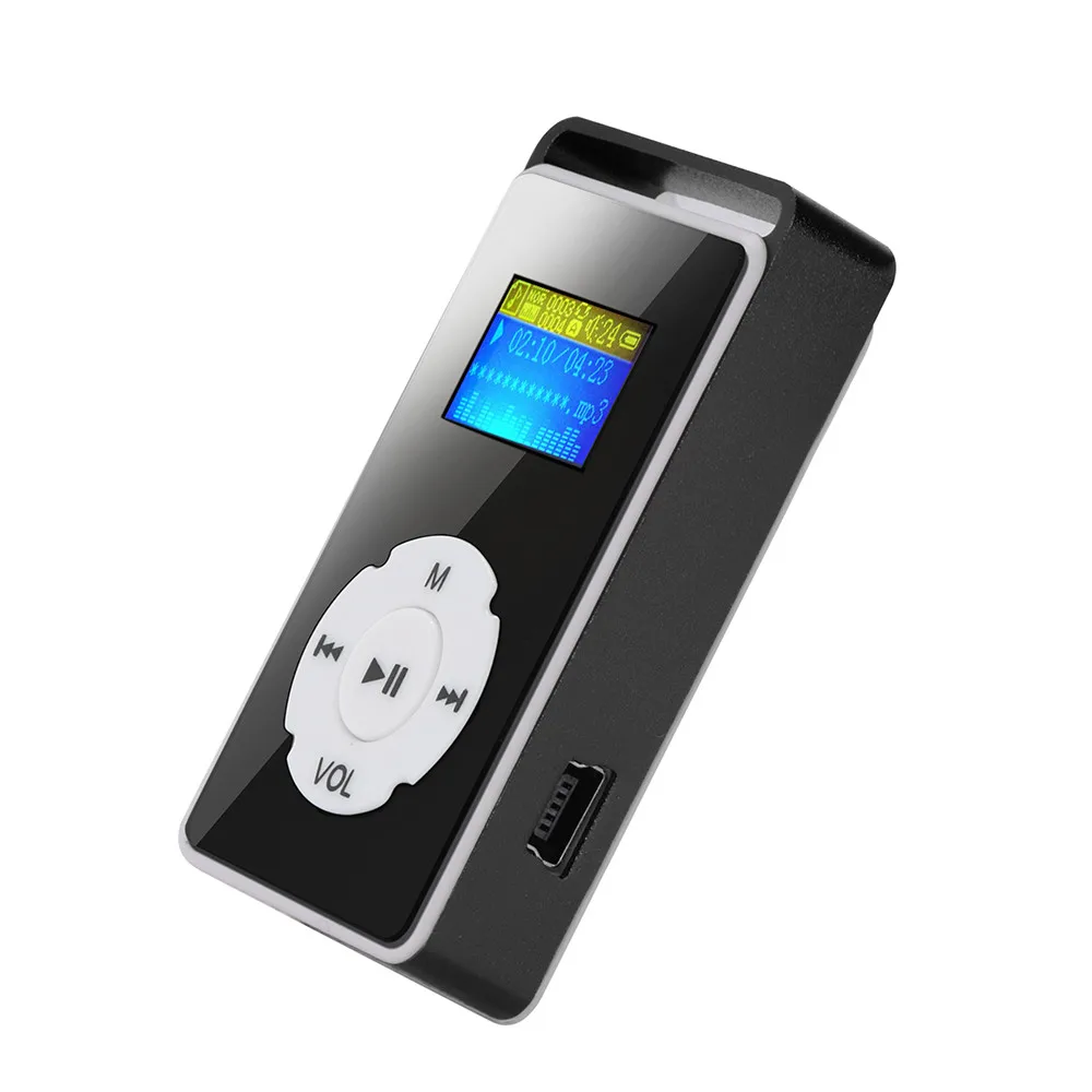 HIPERDEAL USB цифровой MP4 плеер ЖК-экран Поддержка Micro SD TF карта 32G зеркальный музыкальный медиа модный музыкальный плеер Apr16