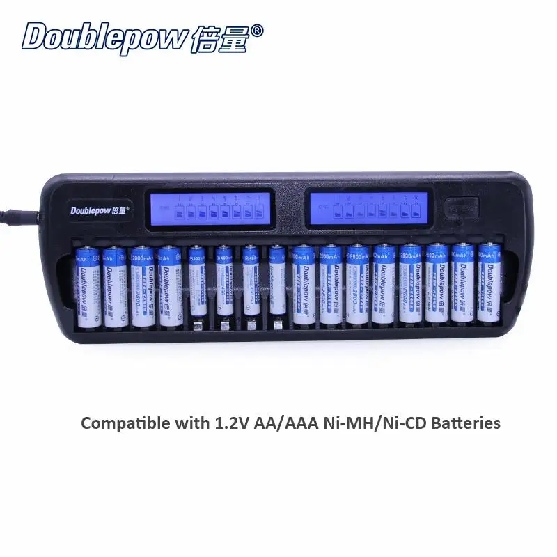 16 слотов doulepow DP K106 2 LCD Встроенная IC защита интеллектуальное устройство для