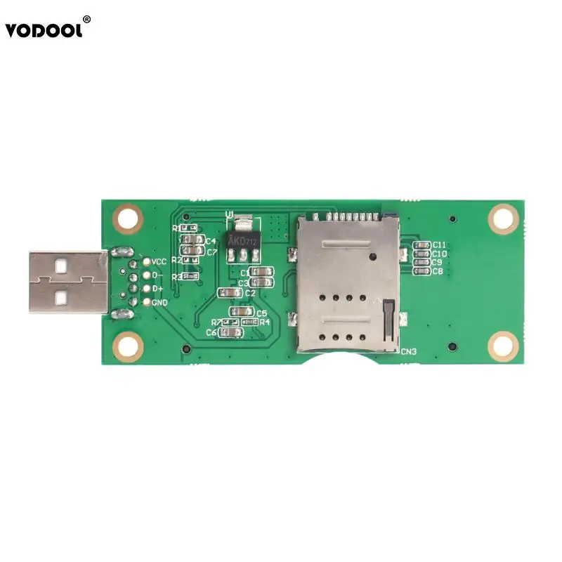 Mini PCI E к USB адаптеру с слотом для карт SIM 8pin модуля WWAN/LTE Поддержка 6pin/8Pin разъем