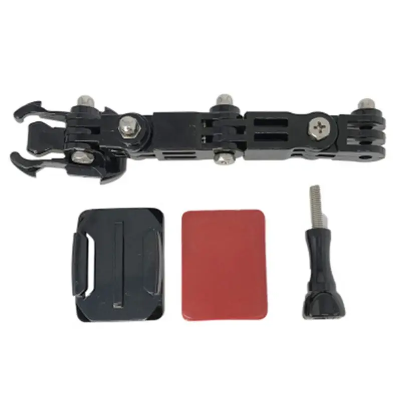 

Adjustable Motorcycle Helmet Chin Mount Portable Lightweight Easy Install Fixed Bracket Stand for GoPro Camera Holder Set Access