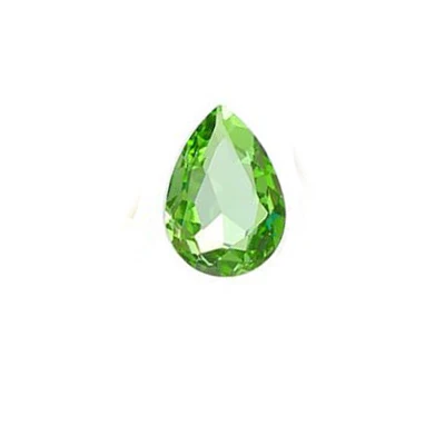 Peridot Остроконечные стеклянные стразы каплевидные 10x14 мм 13x18 мм все цвета 50 шт. вечерние украшения на платье склеивающие Стразы для дизайна ногтей - Цвет: Peridot