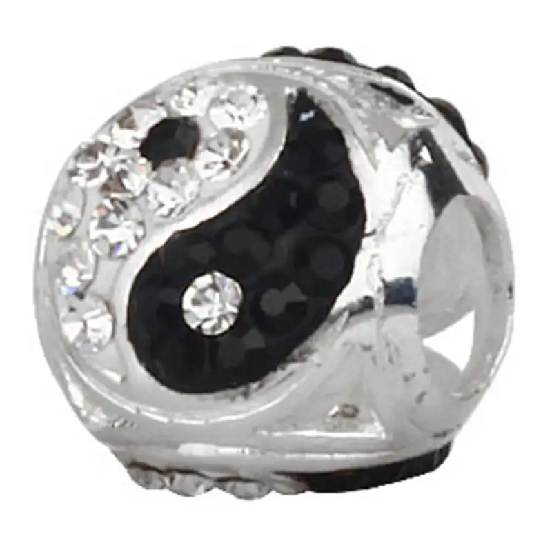 Choruslove Yin Yang Charm Tai Chi бусы с шариком для Pandora Charms сделай сам браслет