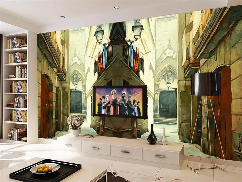 

3d обои на заказ, фотообои для гостиной, роспись по дереву, ферма, сад, 3d картина маслом, фон для дивана, настенные 3d обои