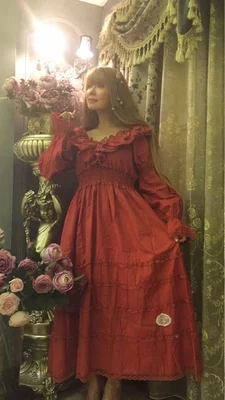 Сексуальное длинное платье, хлопковая ночная рубашка, свадебная ночная рубашка с длинными рукавами, ночная рубашка для женщин, королевское Дворцовое платье, ночные рубашки