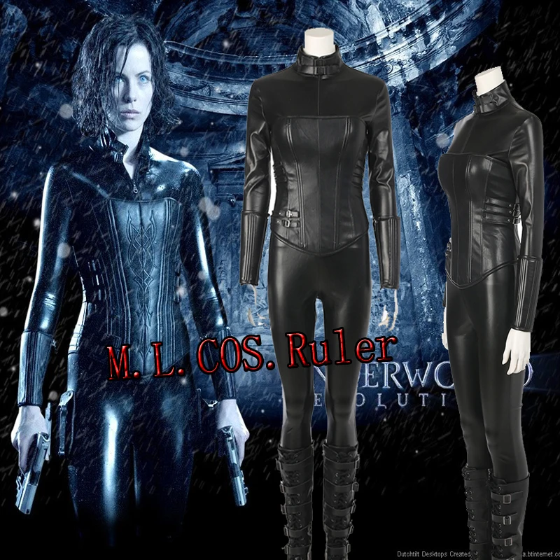 Костюм для косплея воина вампира Селена из Underworld: Blood Wars комбинезон корсет любой
