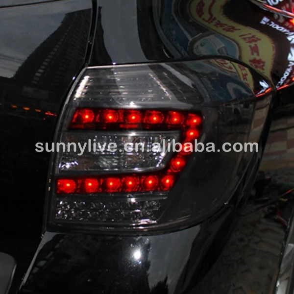 Для TOYOTA Highlander светодиодный задний фонарь Копченый черный 2009-2011 год LF | Автомобили