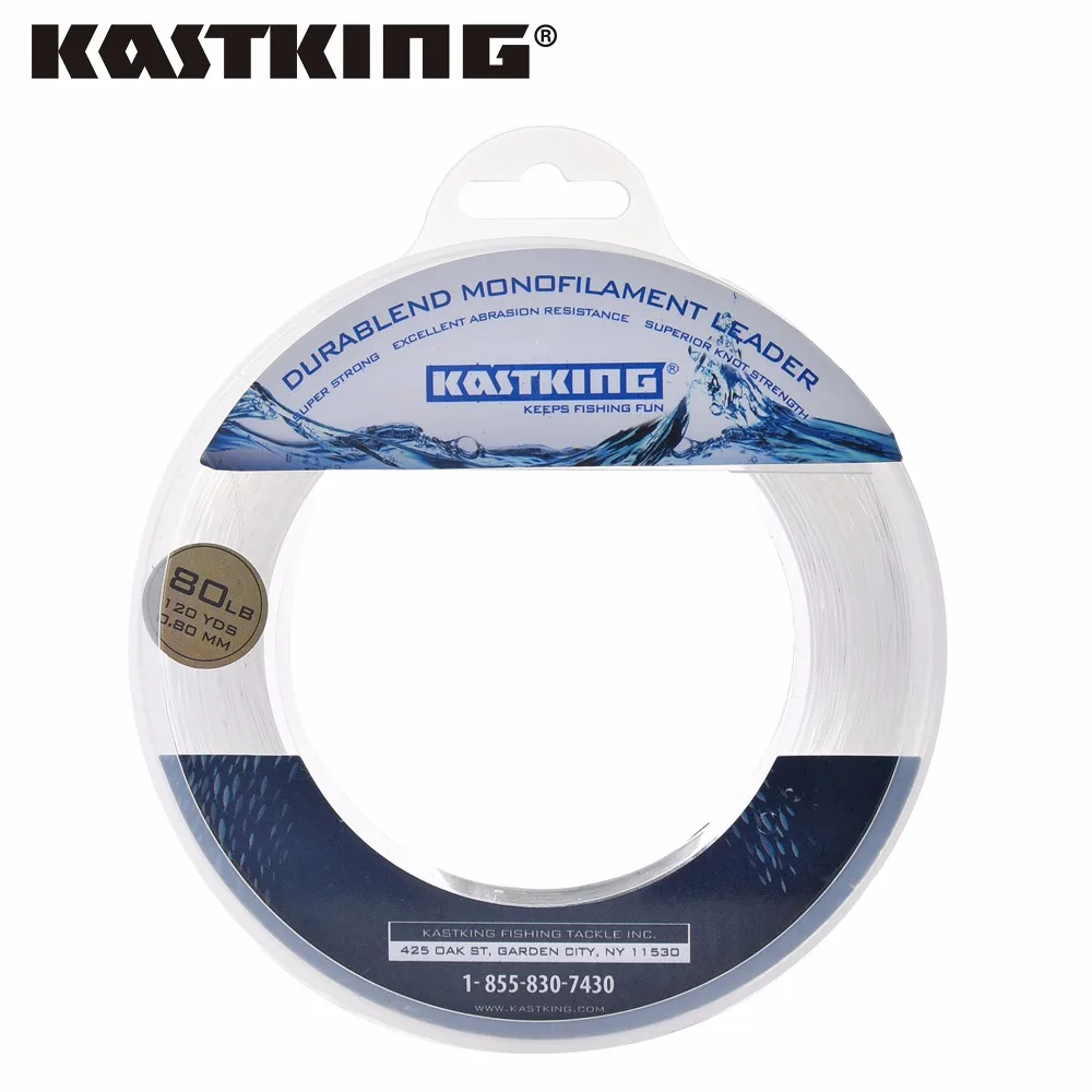KastKing 120Yds/110 м 0.40 1.40 мм нейлон Рыбалка линии 2016 Новинка 20 200LB морской лодка monofilamnet