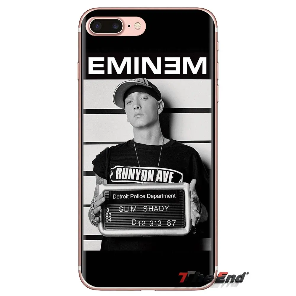 Прозрачные мягкие чехлы для Samsung Galaxy J1 J2 J3 J4 J5 J6 J7 J8 Plus 2018 Prime 2015 2016 2017 eminem |