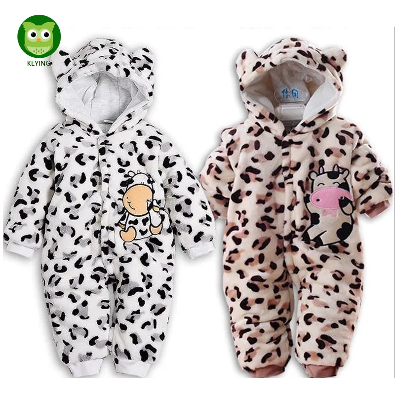 Детский фланелевый комбинезон в виде животных на зиму | Мать и ребенок
