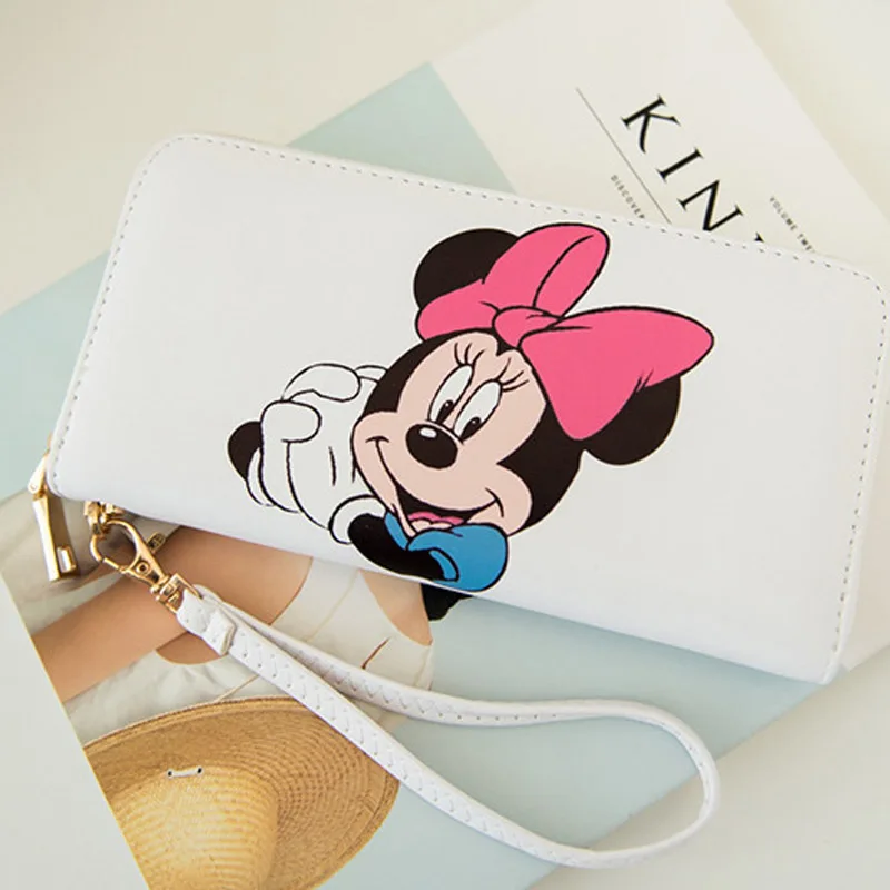 2019 Горячие disney Микки Маус плюшевые кошелек для женщин длинный женский леди