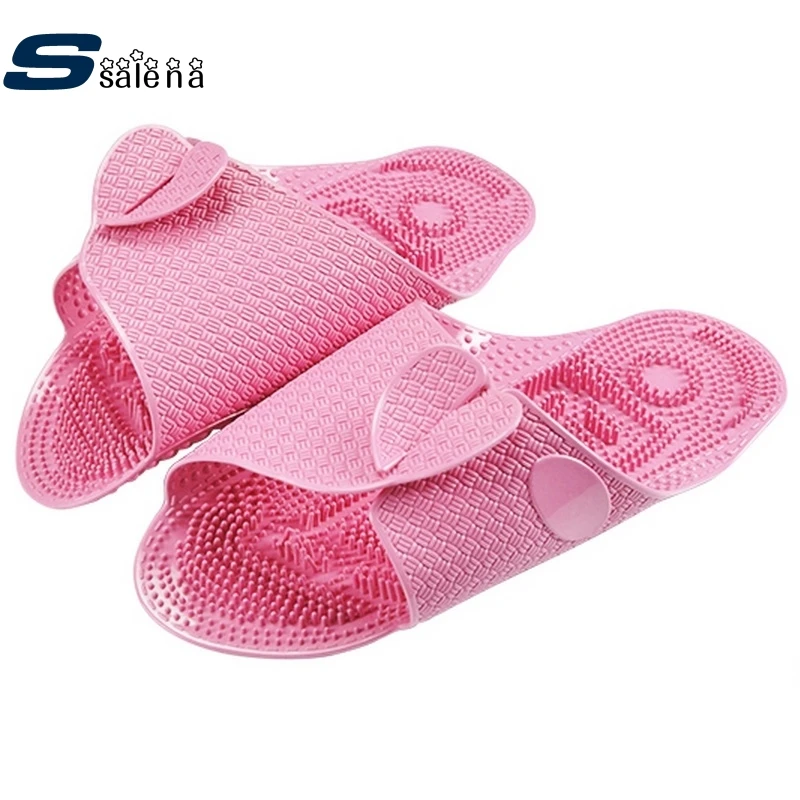 Летние дорожные Тапочки для пар сандалии похудения массажная обувь на плоской