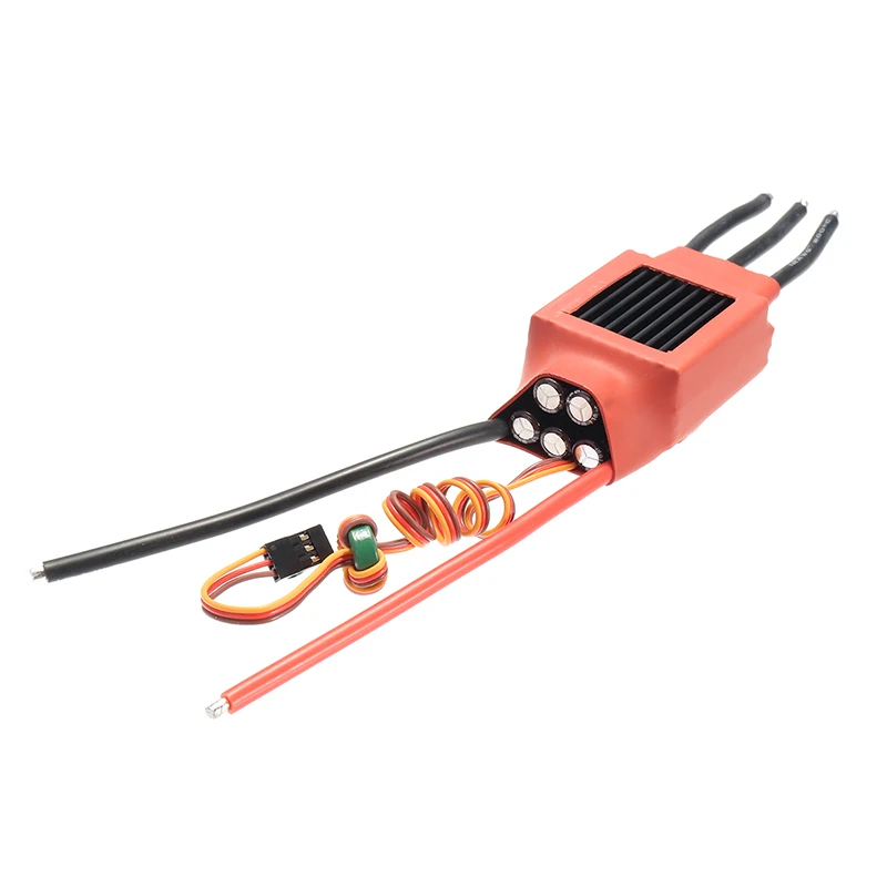 Красный кирпич 200A ESC бесщеточный OPTO NO BEC 200A(OPTO) 2 ~ 7s Li poly для радиоуправляемых