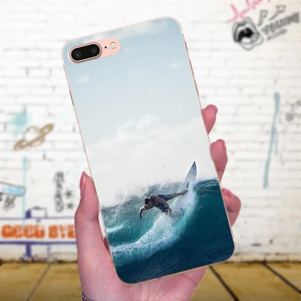 Морской волны серфинг лето океан для Huawei Honor 4C 5A 5C 5X 6 6C 6A 6X 7 7X 8 9 V8 V10 Y3II Y5II Y6II G8 P7 Play