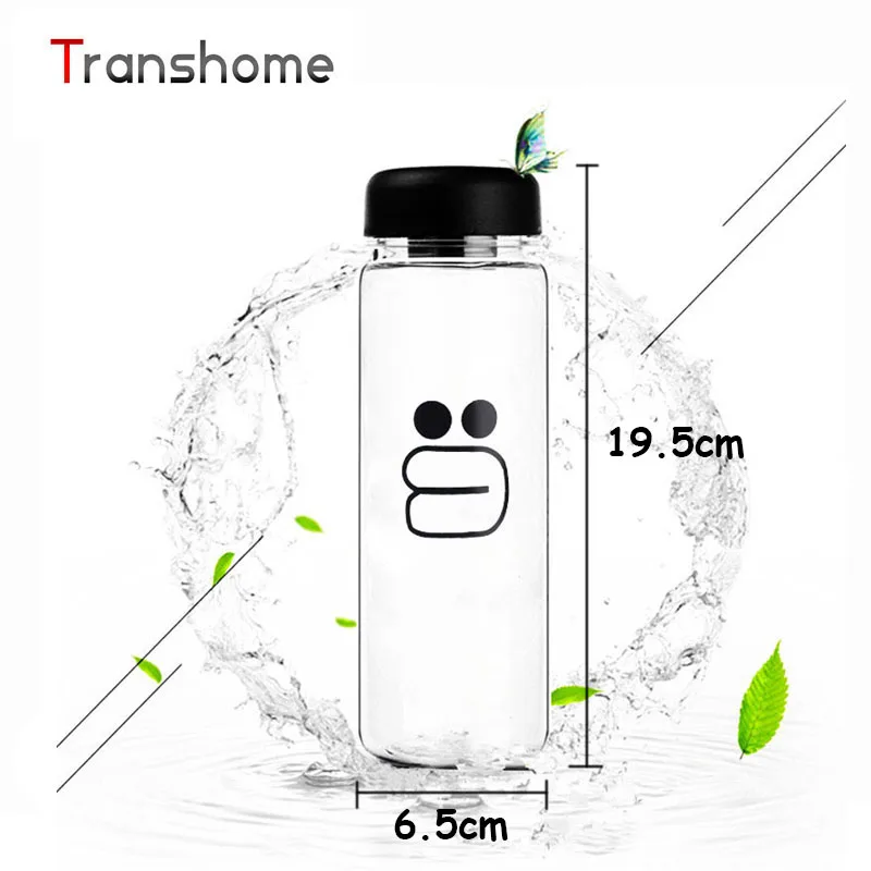 Шейкер для воды Transhome 500 мл Infuser спорта путешествий велосипедов BPA бесплатно