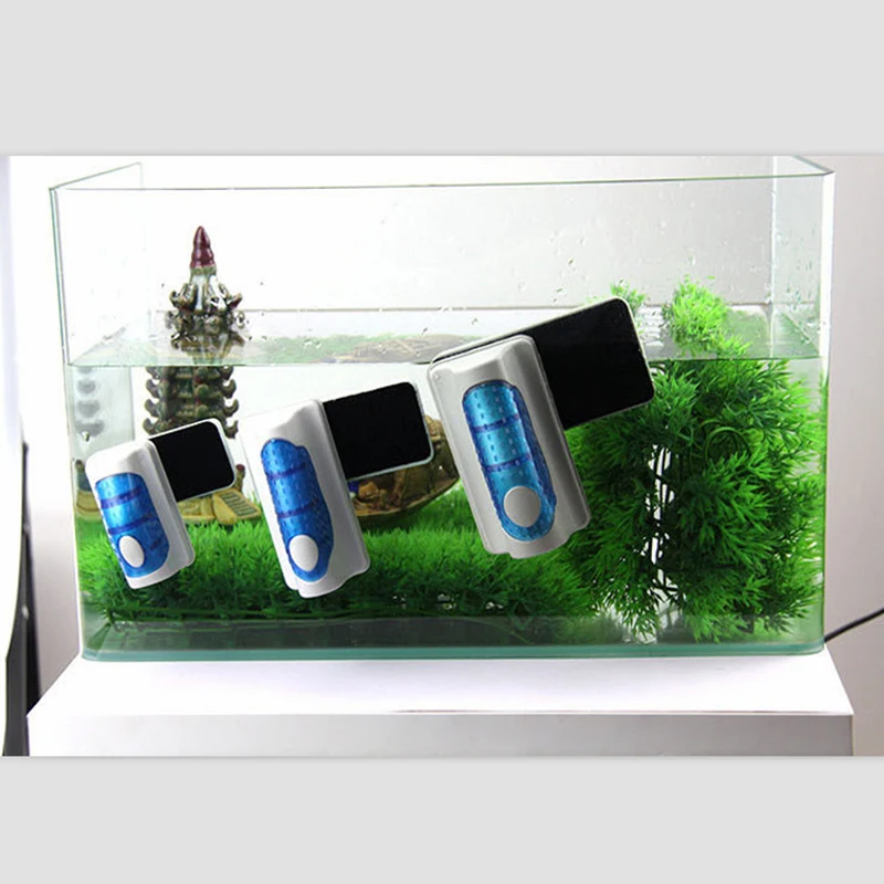 Лидер продаж Магнитная аквариума Стекло водоросли Скребки Очиститель плавающей