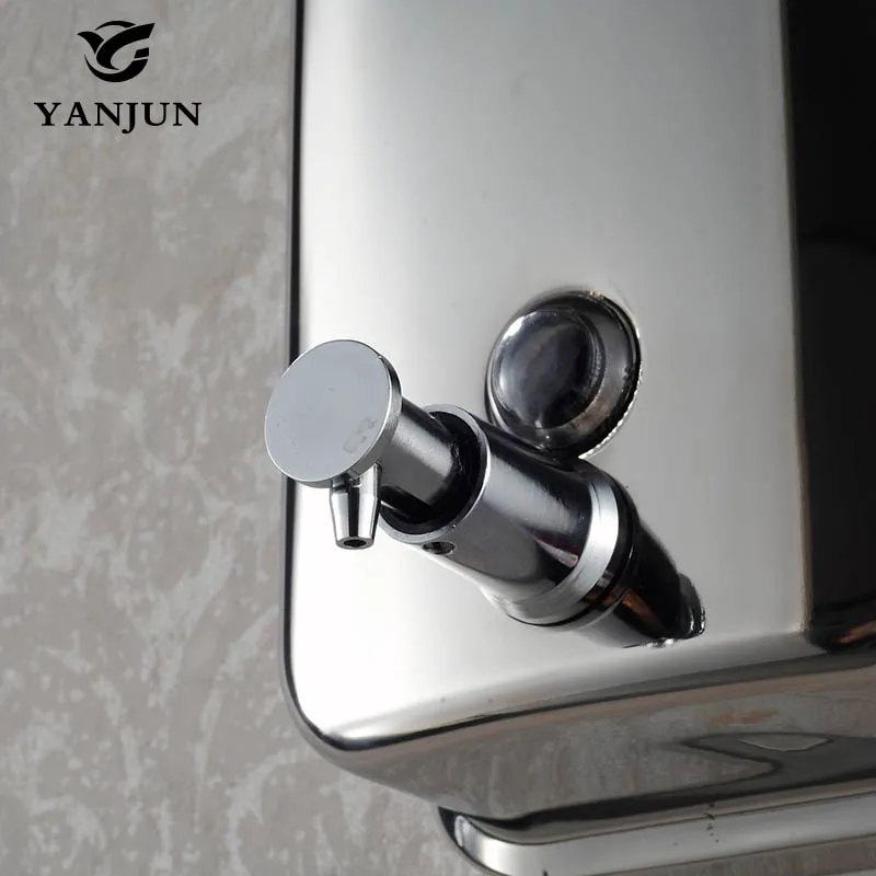 Yanjun настенный диспенсер для жидкого мыла из нержавеющей стали 304|soap dispenser|liquid soap