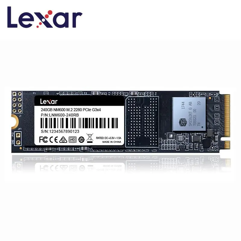 Lexar HD SSD M2 240 ГБ встроенной твердотельный диск HDD жесткий NM600 m.2 ssd 2280 hdd ноутбука Desktop