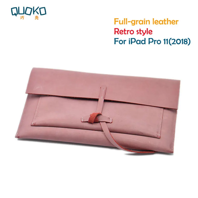 

Сумка для планшета в стиле ретро, супер тонкий рукав, чехол, 100% кожа с натуральным лицевым покрытием, чехол для планшета для Apple 2018 iPad Pro 11 дюйм...
