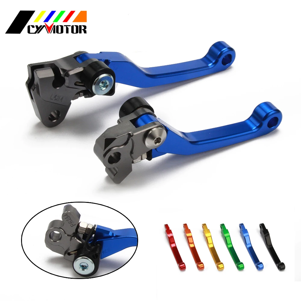 Motorcycle CNC Pivot Brake Clutch Levers For YAMAHA YZ125 YZ250 YZ250F YZ426F YZ450F YZ 125 250 250F 426F 450F 01 02 03 04 05-07