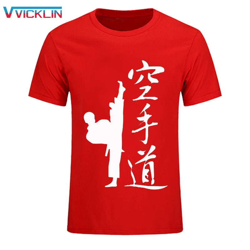 Новые летние мужские футболки с принтом Shotokan Samurai графические модные
