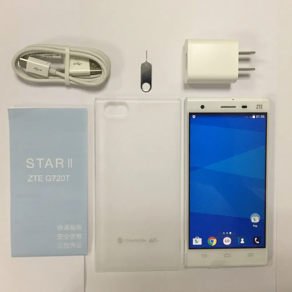 ЖК-дисплея Zte G720T сотовый телефон 5,0 дюймов Snapdragon 615 смартфон на базе восьмиядерного процессора 2 Гб оперативной памяти, 16 Гб встроенной памяти, 5+ 13 Мп 4 аппарат не привязан к оператору сотовой связи 1920*1080 Infared мобильного телефона