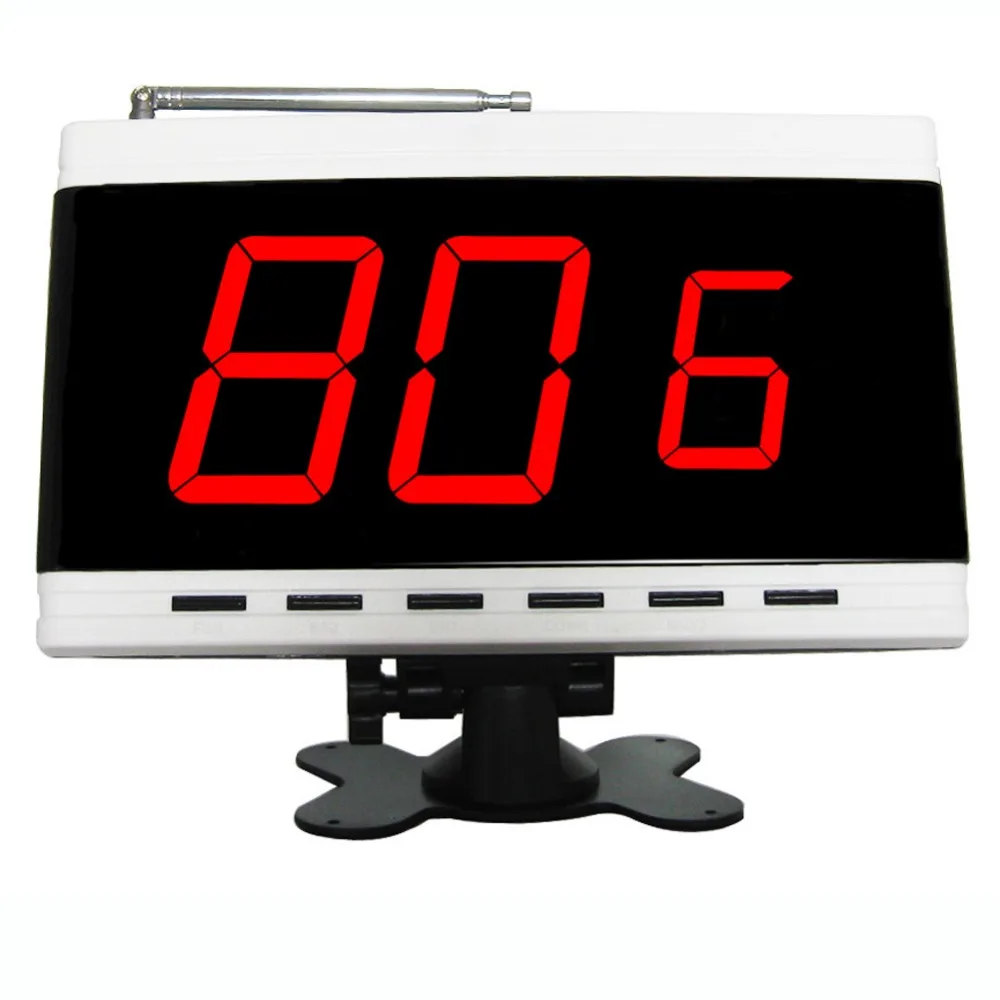 Беспроводная система вызова SINGCALL официанта 1 фиксированный приемник 2 браслета