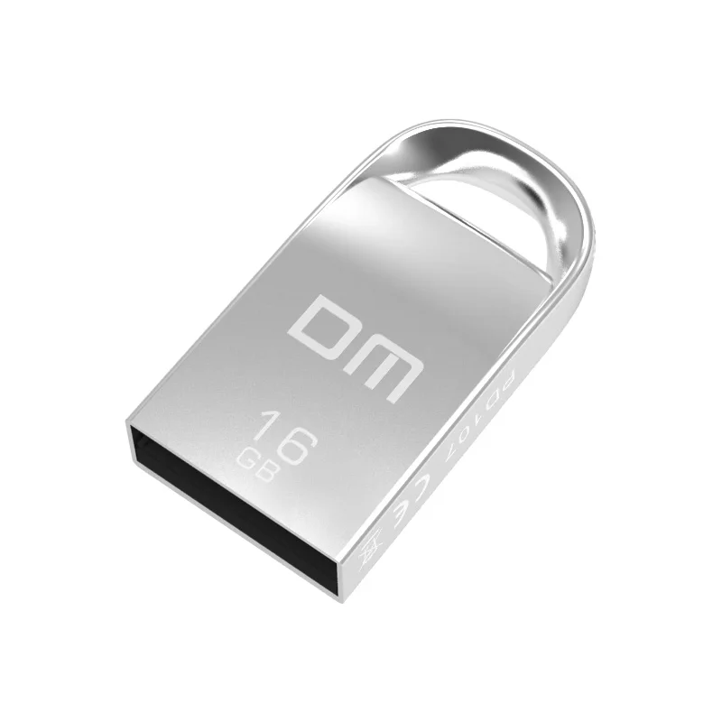 DM PD107 16 GB USB флеш накопитель металлический кольцо Водонепроницаемая ручка флешка